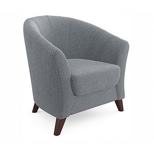 Базальт/Букле Мягкое кресло Line букле базальт