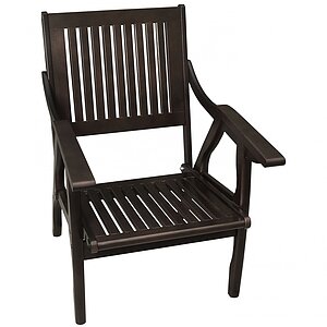 венге Кресло Массив решетка, каркас