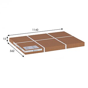 Серый Зеркало настенное фигурное Сельетта-7 110 см х 55.8 см