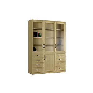 90x30x200 Библиотека Библиограф 3.9 Клён для книг
