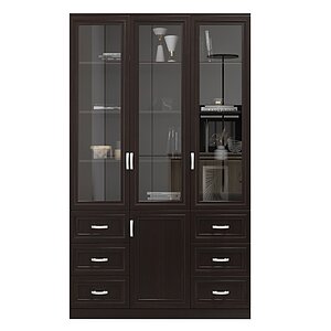 90x30x200 Библиотека Библиограф 3.7 Венге Рельеф для книг