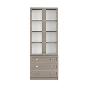Стеллаж Билли 39 Кашемир 5981 BS 80*30*202 см, Бежевый Фиеста Стеллаж Билли 39 Кашемир 5981 BS 80*30*202 см, Бежевый Фиеста 80x30x202
