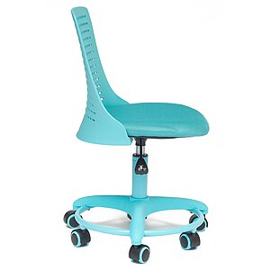 Ткань (сетка), пластик, бирюзовый Компьютерное кресло детское Tetchair Kiddy