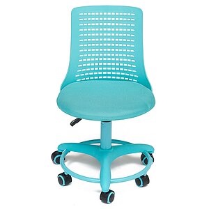 Ткань (сетка), пластик, бирюзовый Компьютерное кресло детское Tetchair Kiddy
