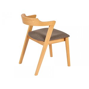 Натуральный, бук / Бежевый, рогожка Стул для кухни ПМ: Tetchair Стул мягкое сидение VERSA (Верса)