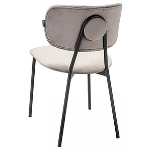 Светло-серый Стул Fendi серый