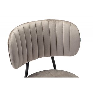 Светло-серый Стул Fendi серый