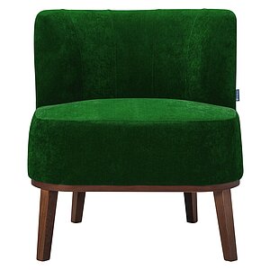 Зеленый Кресло Шафран зеленый