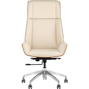 бежевый Кресло руководителя TopChairs Crown SN,