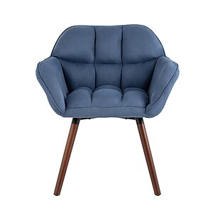 глубокий синий Кресло STOOL GROUP Брайан Замша, NC