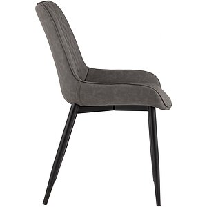 Серый Стул STOOL GROUP Невада NEW Экокожа серый
