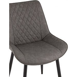 Серый Стул STOOL GROUP Невада NEW Экокожа серый