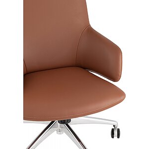 Шоколадный Кресло руководителя TopChairs Bow