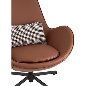 Шоколадный Кресло TopChairs Ostra