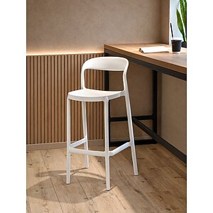 белый Стул барный Sheffilton SHT-S220