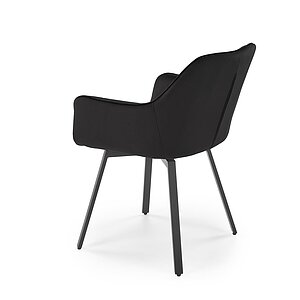 черный Стул HALMAR K588 черный/черный