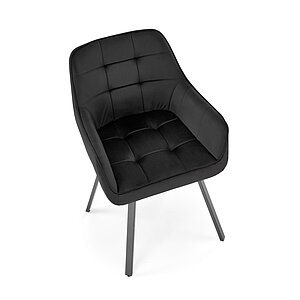 черный Стул HALMAR K588 черный/черный