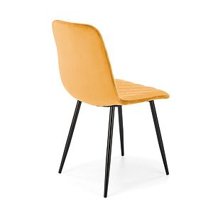 желтый Стул HALMAR K525 горчичный/черный