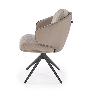 серый / черный Стул HALMAR K554 серый/светло-серый/черный, поворотный