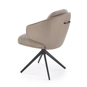 серый / черный Стул HALMAR K554 серый/светло-серый/черный, поворотный