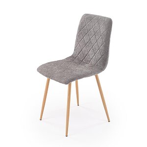 серый Стул HALMAR K525 WDF серый/натуральный