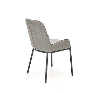 серый / черный Стул HALMAR K481 серый/черный