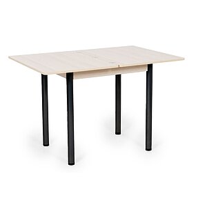 Ясень/Черный СТОЛ РАСКЛАДНОЙ ИРИС