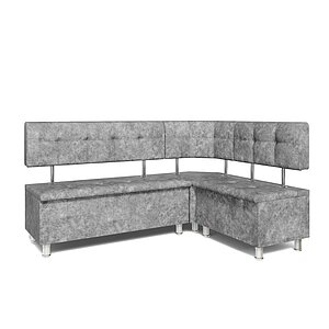 Графит (велюр) Угловой Диван Торонто