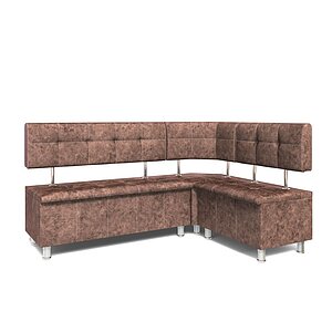 Коньяк (велюр) Угловой Диван Торонто