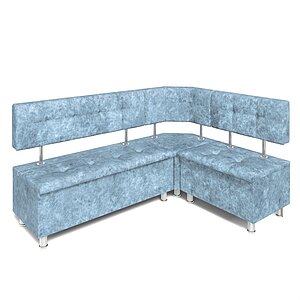 Лагуна (велюр) Угловой Диван Торонто