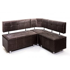 Бурбон (экокожа) Угловой Диван Торонто