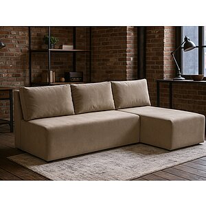 бежевый/микровельвет