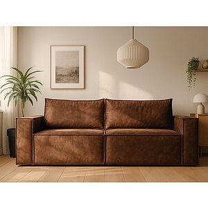 коричневый велюр