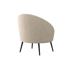 Панда крем 6 (ваниль) Кресло Олимп-Мебель Каро