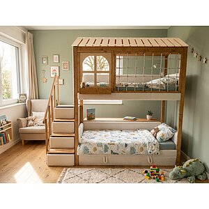 Кровать Leroys Альпина 1 двухъярусная