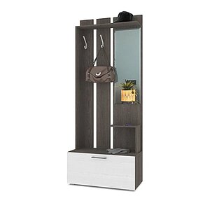 Анкор темный/Анкор светлый Прихожая Модериум Аврора серый