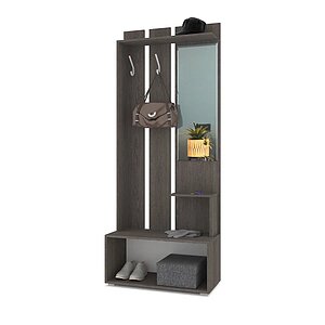 Анкор темный/Анкор светлый Прихожая Модериум Аврора серый