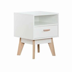 дуб сонома/белый РАДИОРАМА 2103.М2 Тумба прикроватная