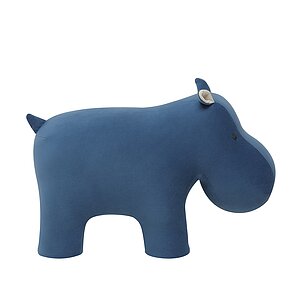 Buddy 15/Buddy 2 синий Пуф-кресло Райтон Hippo