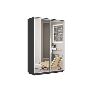 Серый диамант Шкаф-купе Е1 Экспенс, 140х60х220