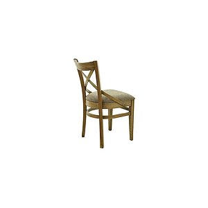 Дуб светлый (Тон 100, черная патина)/ Sherlock 290 (рогожка) Стул Аврора Соло Венский