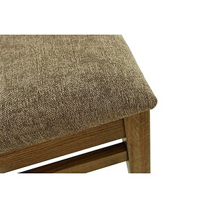 Дуб светлый (Тон 100, черная патина)/ Sherlock 290 (рогожка) Стул Аврора Соло Венский