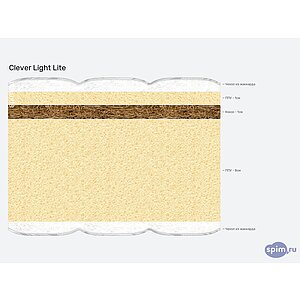 Матрас Clever Light Lite