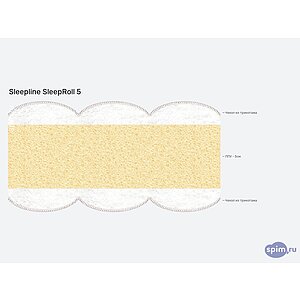 Матрас Sleepline SleepRoll 5
