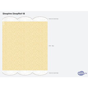 Матрас Sleepline SleepRoll 18