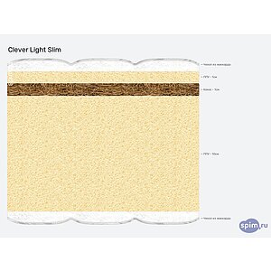 Матрас Clever Light Slim
