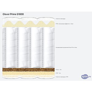 Матрас Clever Prime S1000