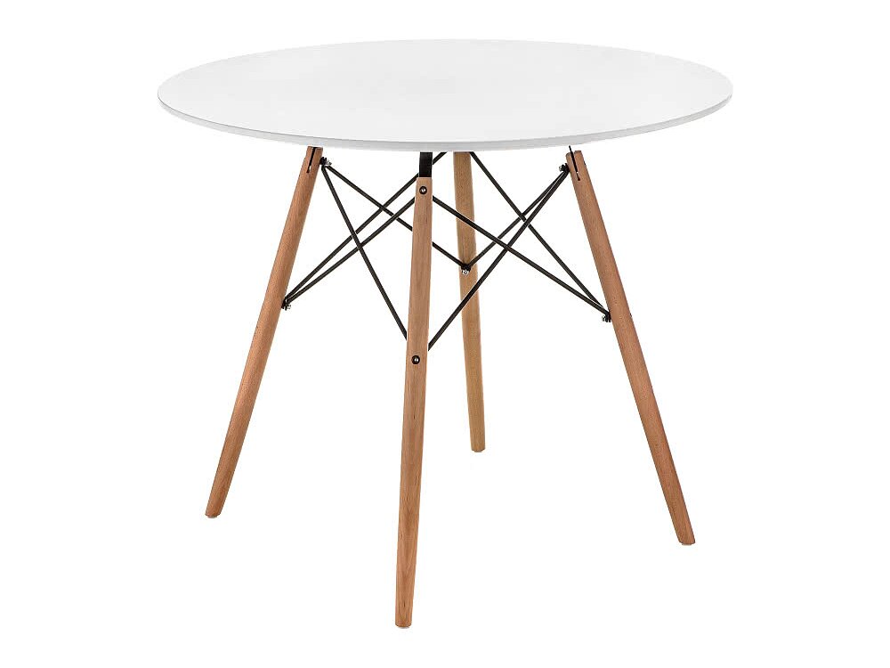  Woodville Table 80 White/Wood