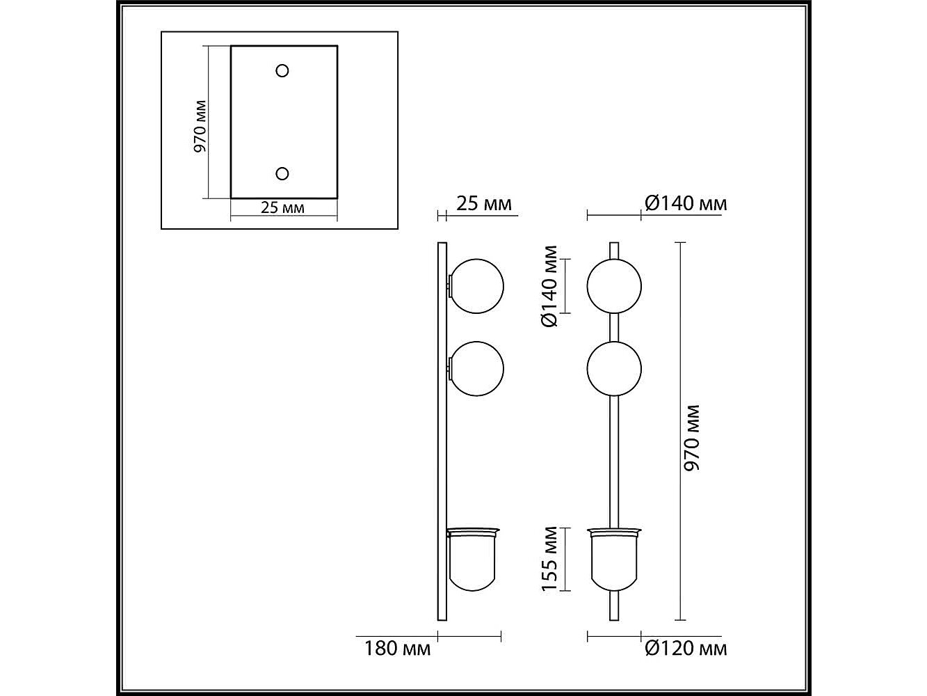  Odeon Light Flower 4681/2WA