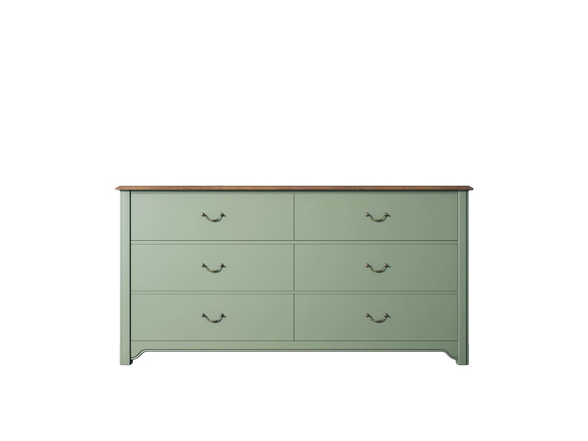 Оливковый Комод Olivia на 6 ящиков арт GA5050
